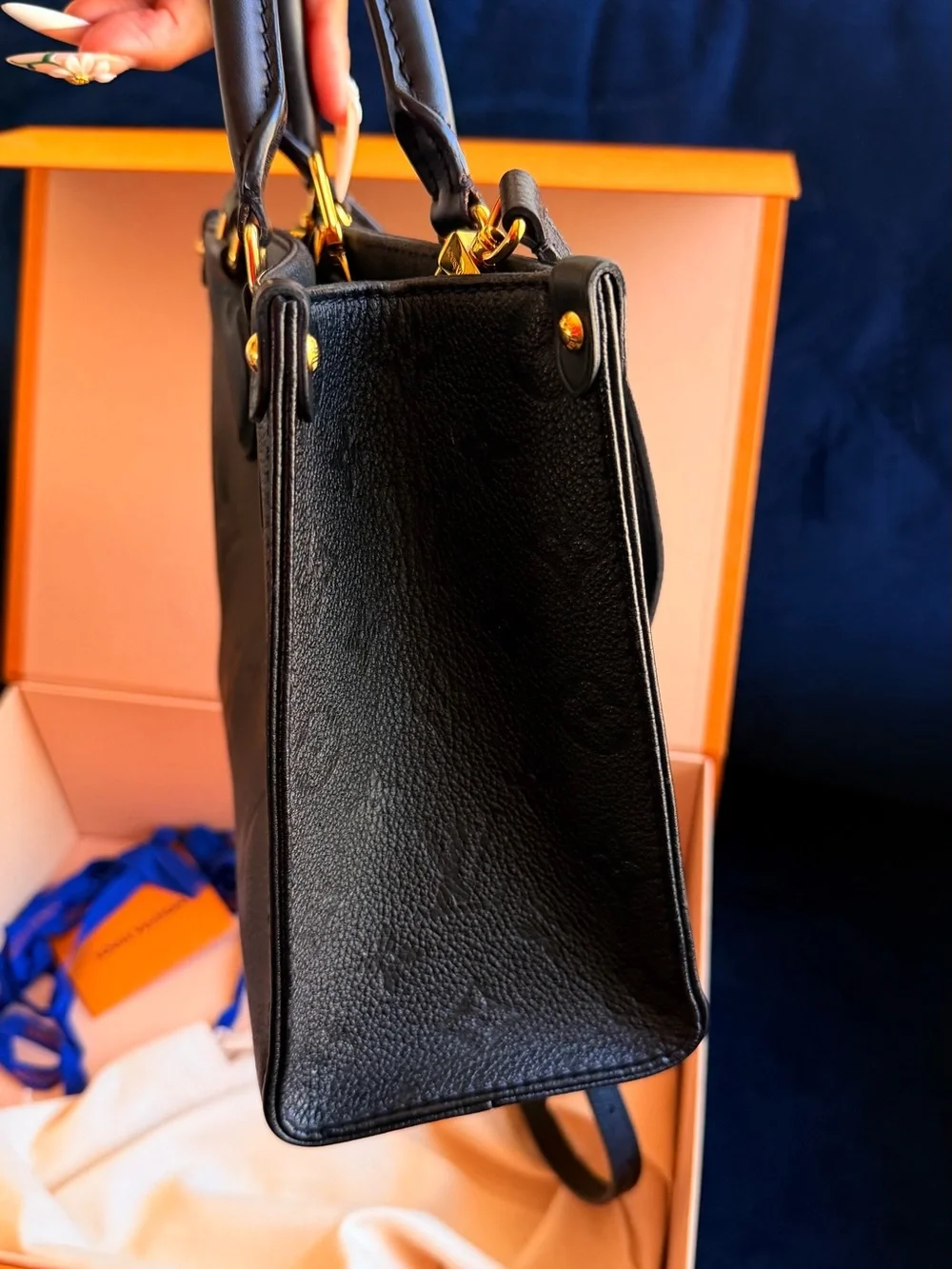 Louis Vuitton OnTheGo PM Noir Hangbag